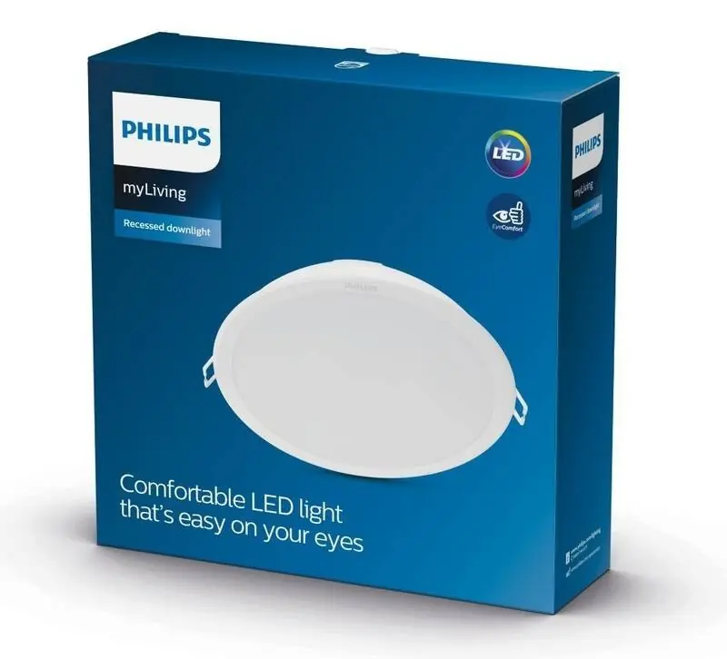 Philips 8720169230989 LED süllyeszthető lámpa Meson 20W integrált LED forrás 2200/1500 lm 4000K Csak ma
