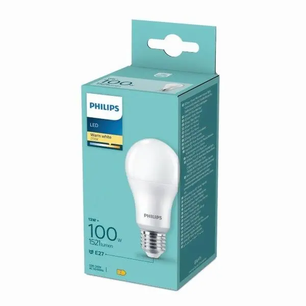 Philips 8720169253216 LED izzó 13W E27 1521 lm 2700K Árengedmény