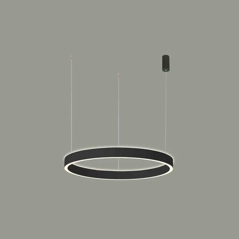 Italux PND-56215D-060RPP-BK LED mennyezeti függőlámpa Brasco Up Down 60W integrált LED forrás 2800lm 3000+4000K Azonnali szállítás