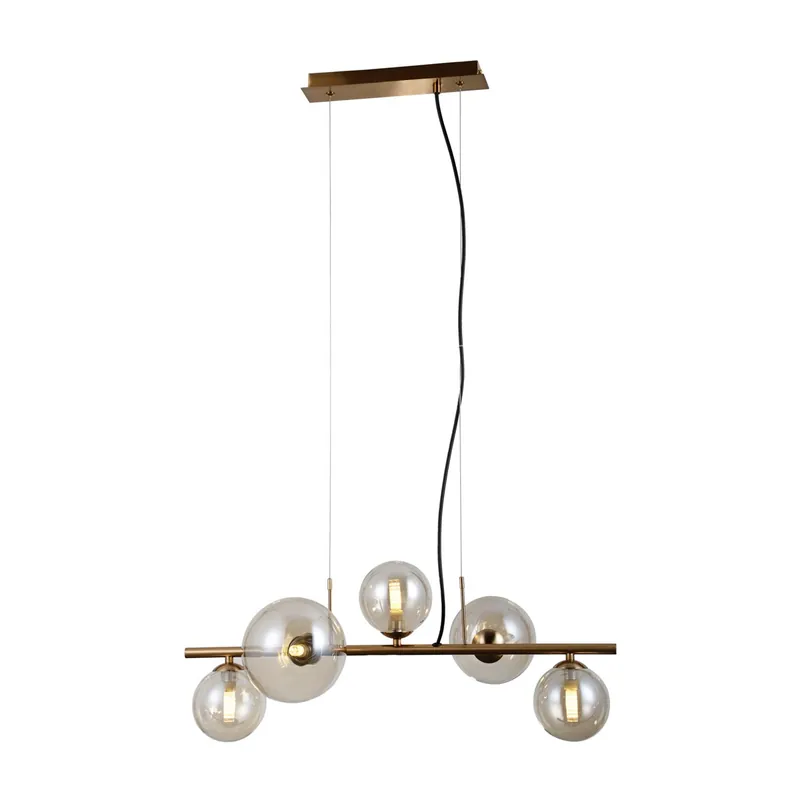 Ne maradj le Italux PND-406007-5-HBR mennyezeti függőlámpa Canello 5x5W G9