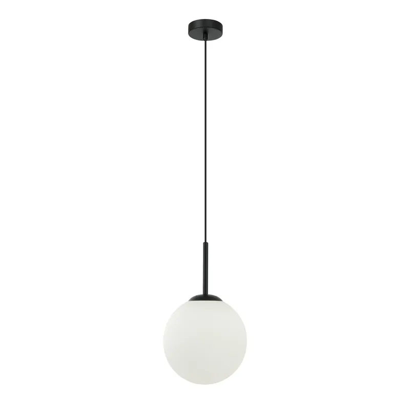 Prémium Italux PND-5578-1S-BK mennyezeti függőlámpa Deore 1x40W E27