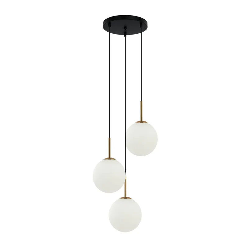 Italux PND-5578-3S-BRO-BK mennyezeti függőlámpa Deore 3x40W E27 Azonnal elérhető