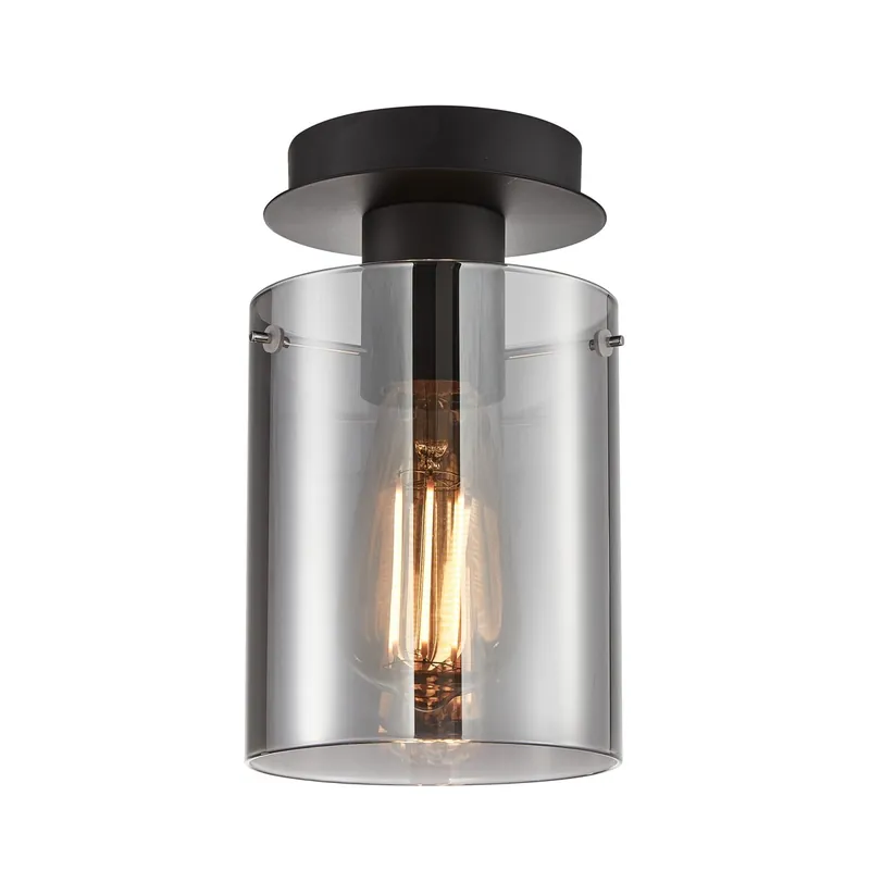 Rendeld meg most Italux SPL-5581-1SC-BK-SG mennyezeti spotlámpa Sardo 1x40W E27