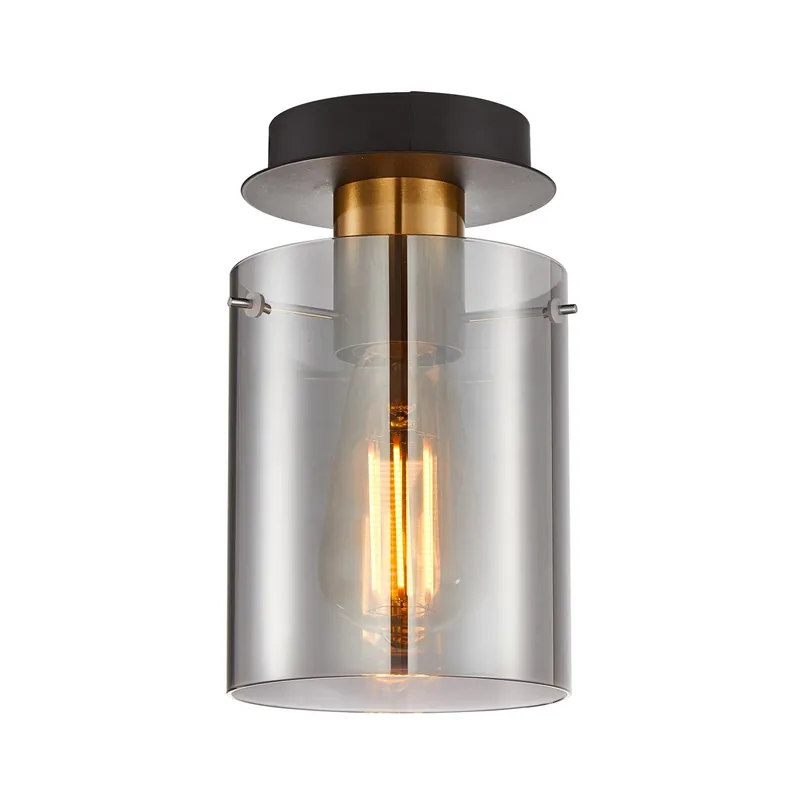 Olcsóbb Italux SPL-5581-1SC-BRO-SG mennyezeti spotlámpa Sardo 1x40W E14