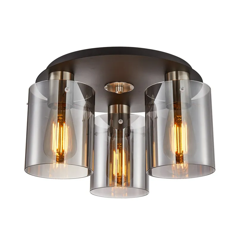 Italux SPL-5581-3SC-SC-SG mennyezetre szerelhető lámpa Sardo 3x40W E14 Alacsony ár