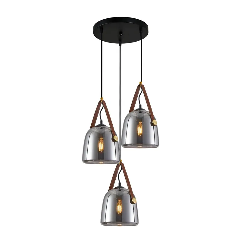 Italux PND-24342-3A-BK-SG LED mennyezeti függőlámpa Solta 3x40W E27 Prémium