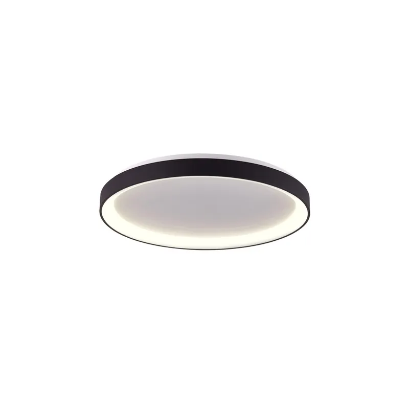 Prémium Italux PLF-53675-048RC-BK-3K LED mennyezetre szerelhető lámpa Vico 38W integrált LED forrás 3100lm 3000+4000K