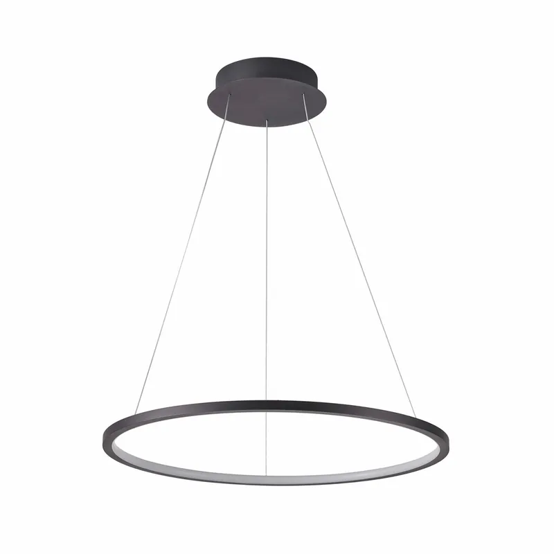Vedd meg online Italux PND-56135B-060RPC-BK LED mennyezeti függőlámpa Vinola 38W integrált LED forrás 1500lm 3000+4000K