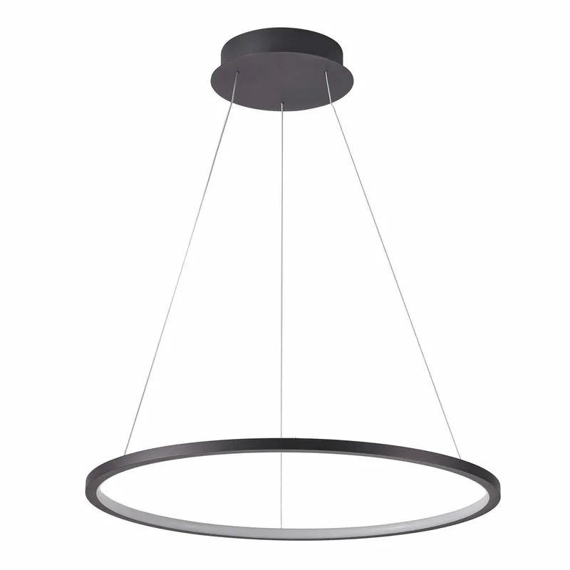 Italux PND-56135B-100RPC-BK LED mennyezeti függőlámpa Vinola 58W integrált LED forrás 2300lm 3000+4000K Expressz szállítás