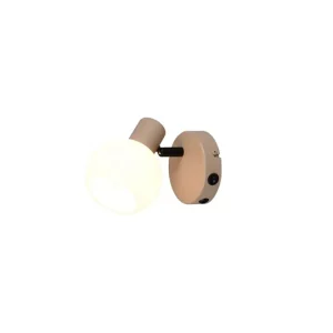 Prémium Trio TR86371743 fali spotlámpa BOBA 10W E14 kapcsolóval fehér
