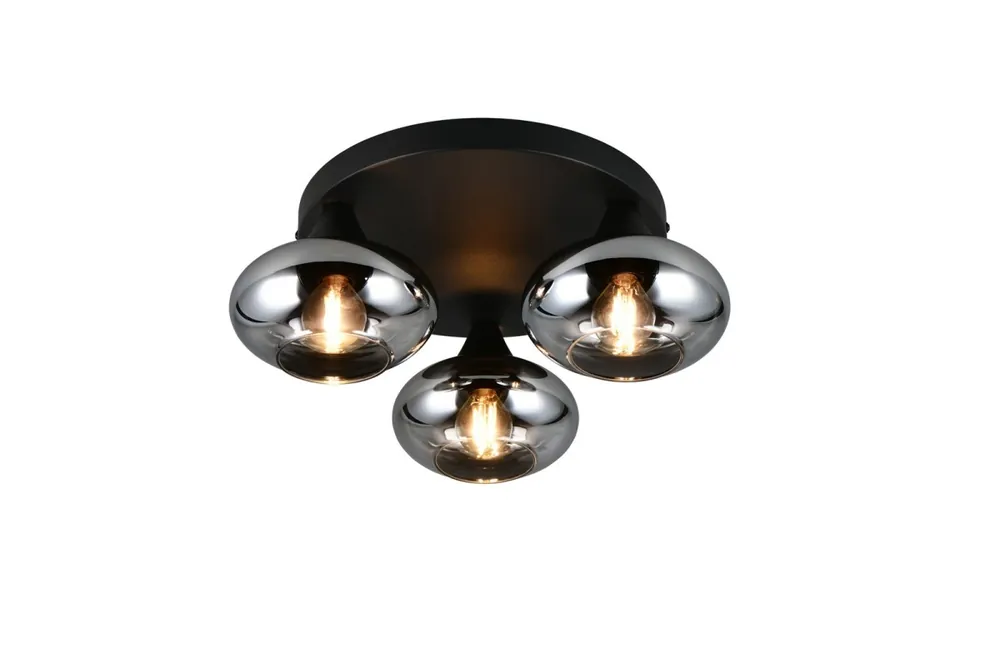 Trio TR66643054 mennyezetre szerelhető lámpa DIVINA 10W E14 füstös Kedvezmény
