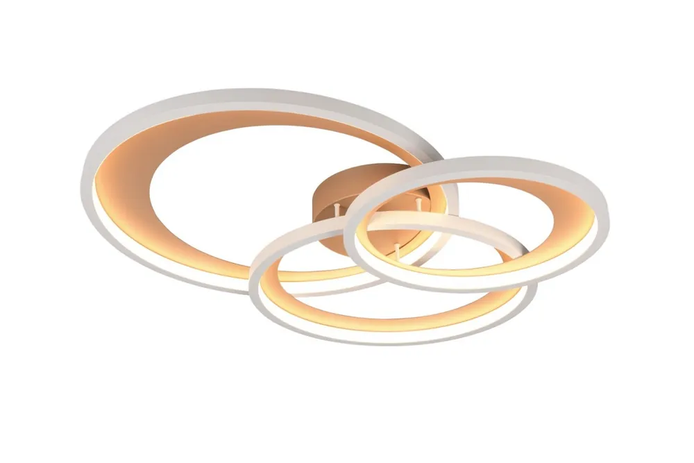 Trio T673810365 LED mennyezetre szerelhető lámpa GRANADA 36W integrált LED forrás 1x4300lm 3000K Trio - SwitchDimmer barna Kedvezmény