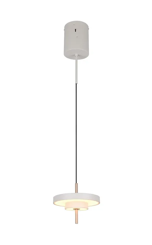 Trio T340210176 LED mennyezeti függőlámpa KEATON 10W integrált LED forrás 1x1200lm 2300+3000+4000K a kábelen Trio - SwitchDimmer szürke Korlátozott ajánlat