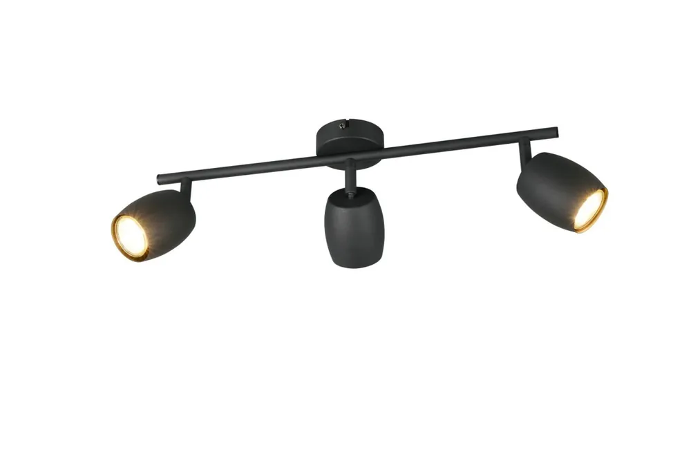 Trio TR86263032 mennyezeti spotlámpa NANCY 35W GU10 fekete Korlátozott ajánlat