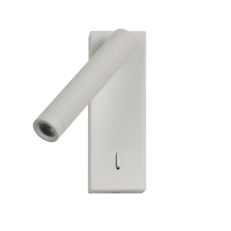 Italux WL-21017-WH LED fali spotlámpa Cali 2.5W integrált LED forrás 3000K kapcsolóval fehér Biztonságos vásárlás