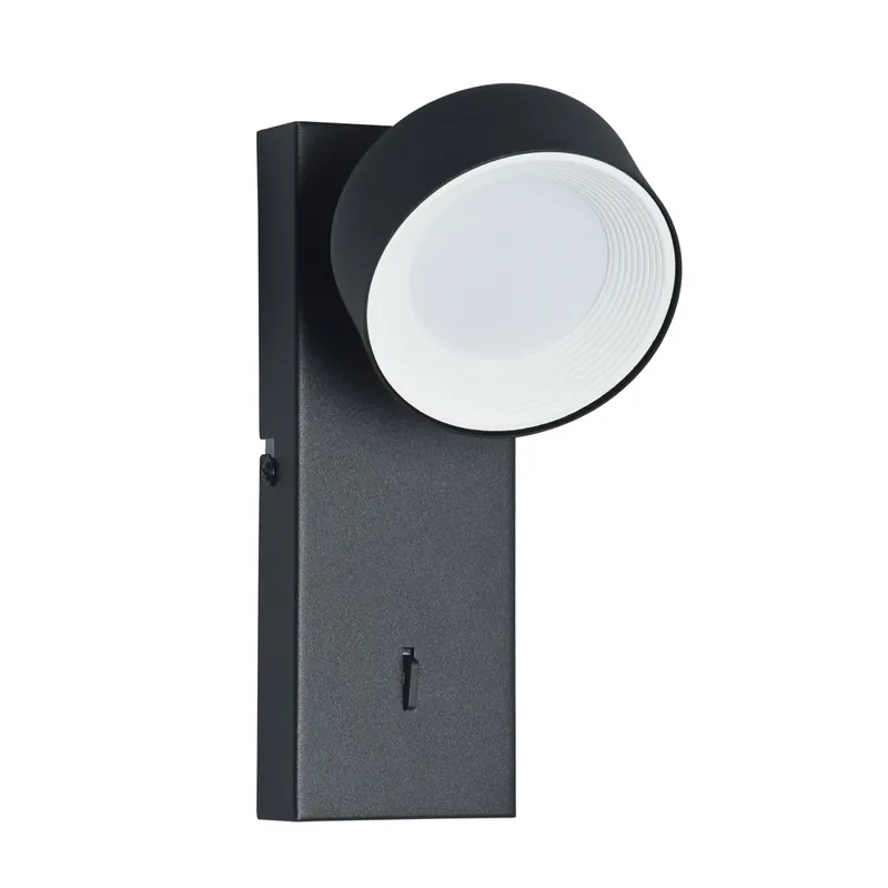 Italux WL-47380-1-BK LED fali spotlámpa Fonten 1.8W integrált LED forrás 4000K kapcsolóval fekete Vedd meg most