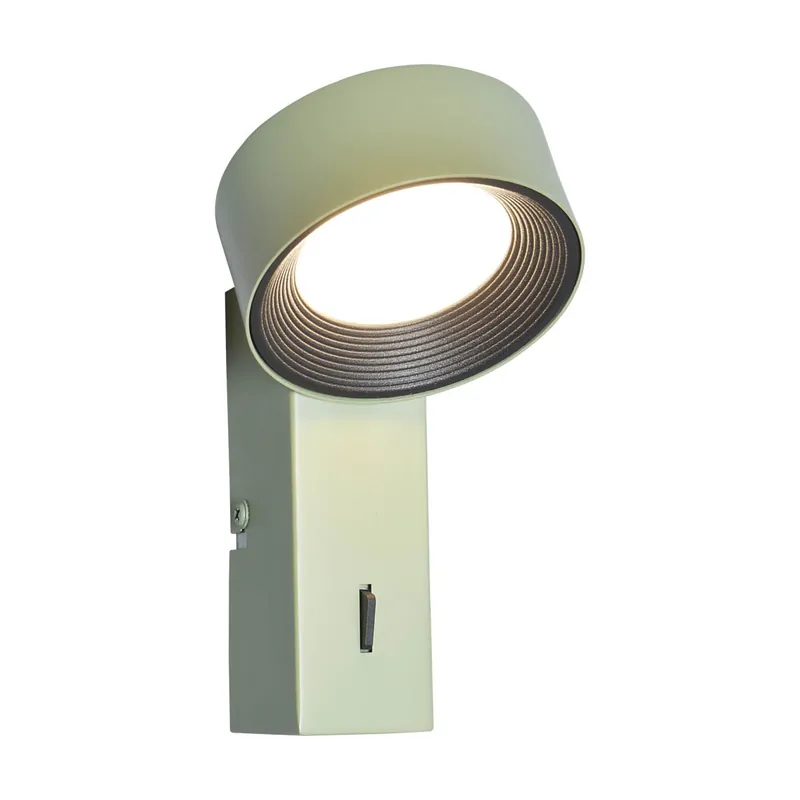 Legkelendőbb Italux WL-47390-1-GRN LED fali spotlámpa Otal 1.8W integrált LED forrás 4000K kapcsolóval zöld