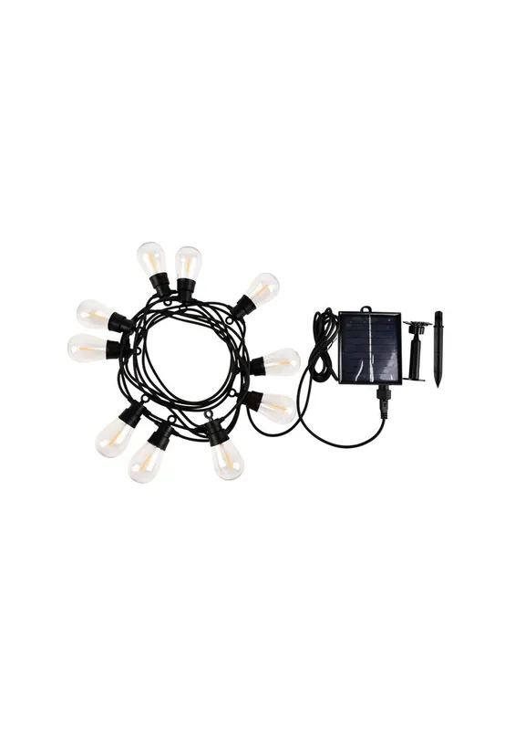 Népszerű Rabalux 98077165 LED napelemes kültéri fényfüzér Zirc 4W integrált LED forrás 35lm 2700K