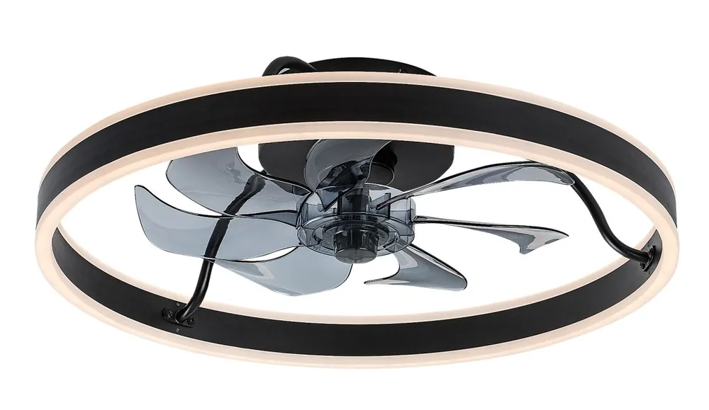 Legkelendőbb Rabalux 98071337 LED ventilátor világítással Fanfy 40W integrált LED forrás 2200lm 3000+4000+6500K