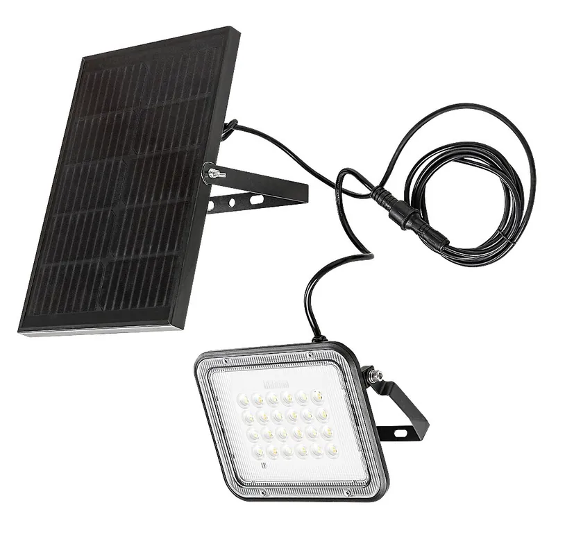 Árcsökkenés Rabalux 98077141 LED napelemes kültéri fali lámpa Melk 7W integrált LED forrás 1000lm 3000+4000+6500K