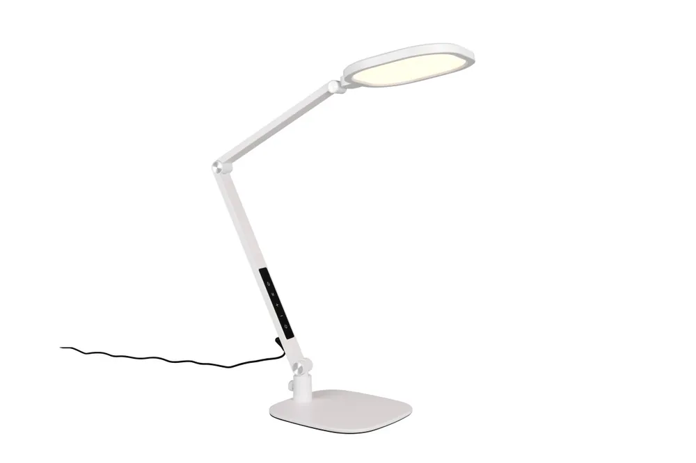 Trio 535810131 LED asztali lámpa SERVO 14W integrált LED forrás 1400lm 3000+4200+6500K kapcsolóval fényerőszabályzó Kihagyhatatlan ajánlat