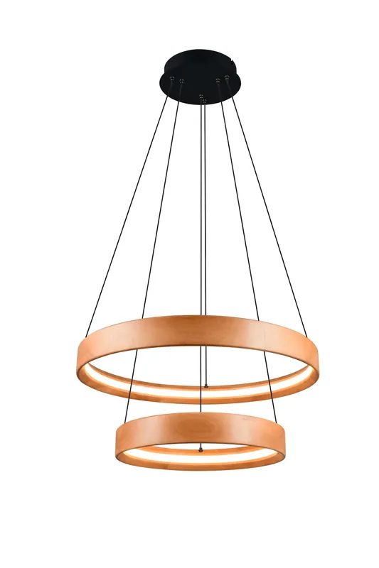 Gyors szállítás Trio 355039130 LED mennyezeti függőlámpa LYNWOOD 37W integrált LED forrás 4300lm 3000K Trio - SwitchDimmer a kábelen