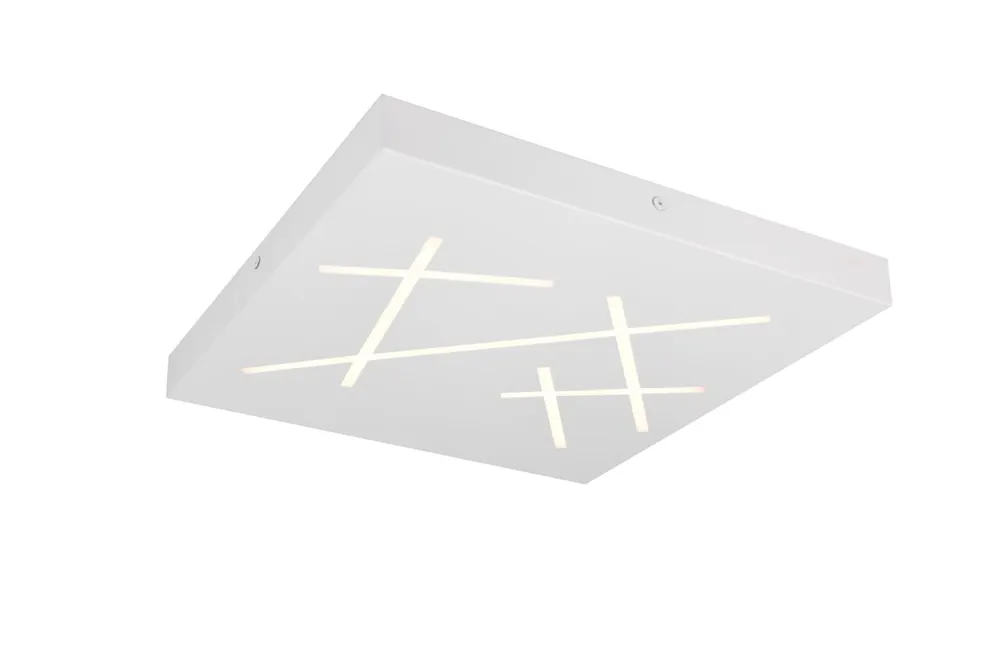 Kedvezményes ár Trio 630810131 LED mennyezetre szerelhető lámpa SNIP 24W integrált LED forrás 2800lm 2700-6500K fényerőszabályzó távirányítás éjszakai fény
