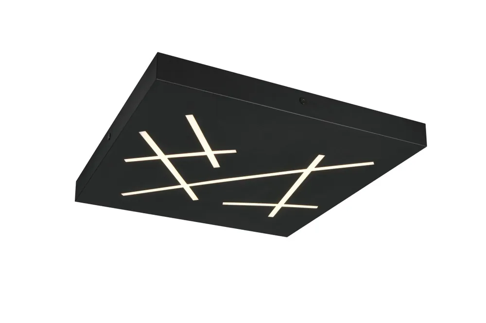 Szezonális akció Trio 630810132 LED mennyezetre szerelhető lámpa SNIP 24W integrált LED forrás 2800lm 2700-6500K fényerőszabályzó távirányítás éjszakai fény
