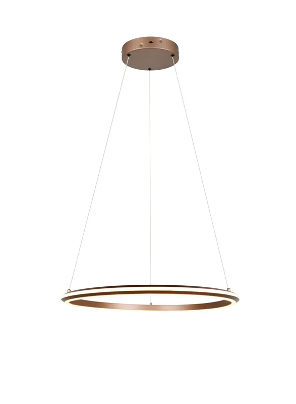 Végkiárusítás Trio 331019165 LED mennyezeti függőlámpa AMADOR 48W integrált LED forrás 5800lm 2300+3000+4000K Trio - SwitchDimmer a kábelen