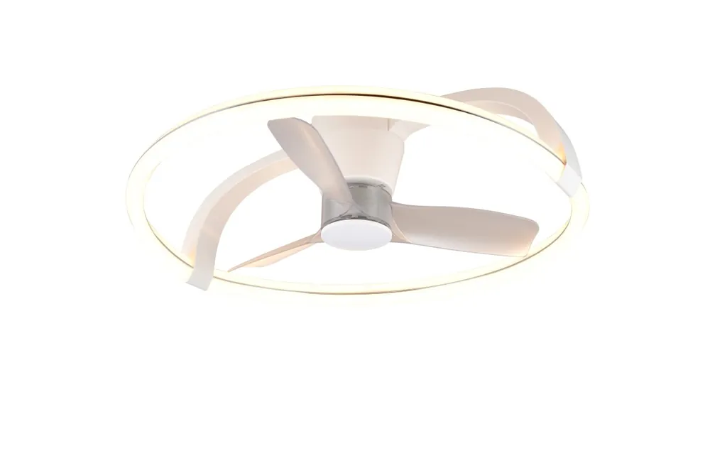 Trio R64262131 LED ventilátor világítással STOCKHOLM 37W integrált LED forrás 4300lm 2700-6500K kapcsolóval rgb - színes fényerőszabályzó távirányítás ventilátor Biztonságos vásárlás